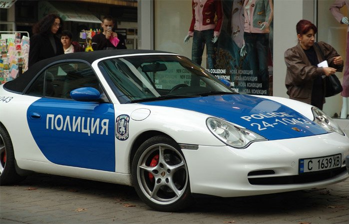 Police Porsche